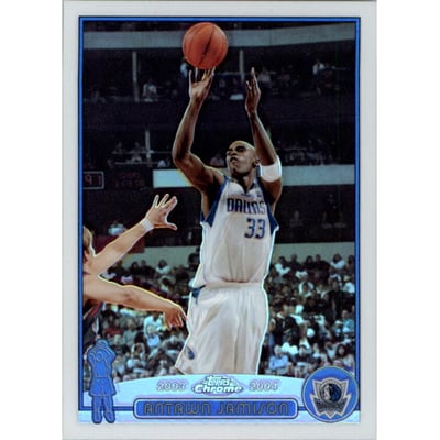 2003-04 Topps Chrome Refractors #61 Antawn Jamison