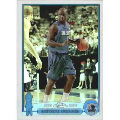 2003-04 Topps Chrome Refractors #8 Antoine Walker