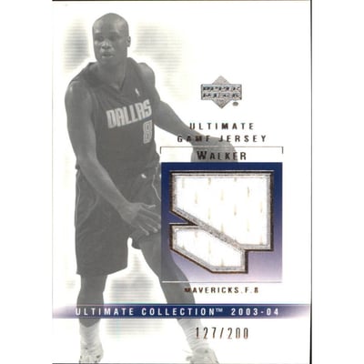 2003-04 Ultimate Collection Jerseys #AW Antoine Walker