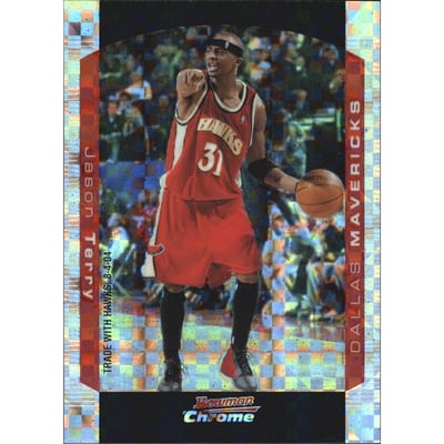 2004-05 Bowman Chrome X-Fractors #108 Jason Terry