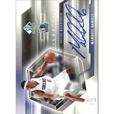2004-05 SP Authentic Signatures #MD Marquis Daniels