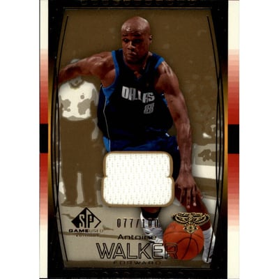 2004-05 SP Game Used Parallel #66 Antoine Walker JSY