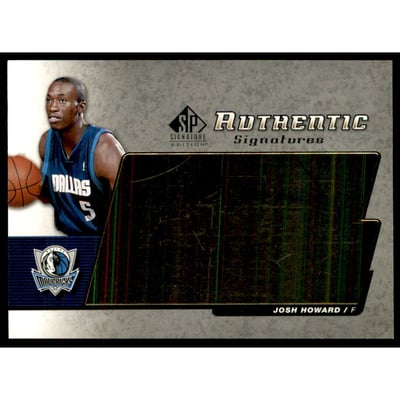 2004-05 SP Signature Edition Signatures #JH Josh Howard