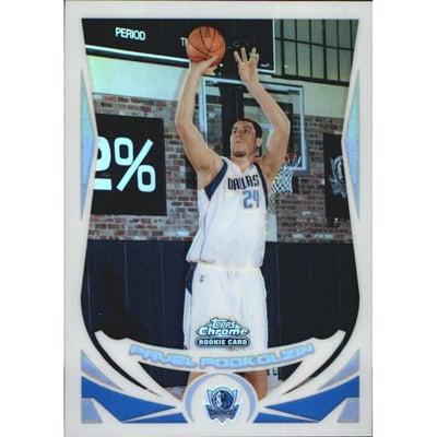 2004-05 Topps Chrome Refractors #186 Pavel Podkolzin