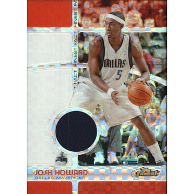 2005-06 Finest Fact Relics X-Fractors #JH Josh Howard