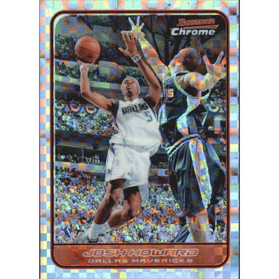 2006-07 Bowman Chrome X-Fractors #17 Josh Howard
