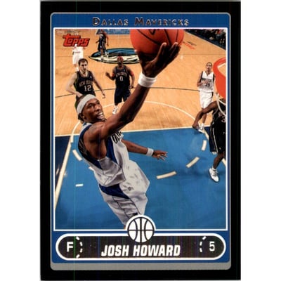 2006-07 Topps Black #103 Josh Howard