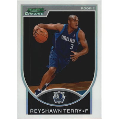 2007-08 Bowman Chrome Refractors #143 Reyshawn Terry