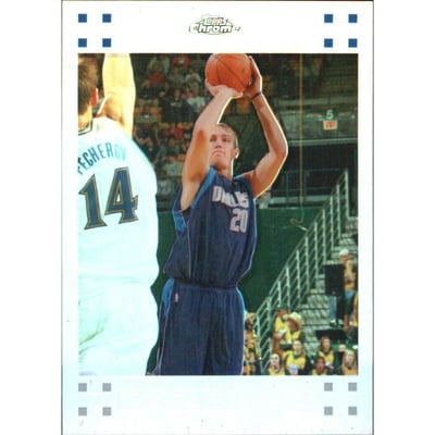2007-08 Topps Chrome Refractors #134 Nick Fazekas