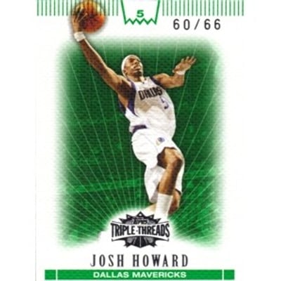 2007-08 Topps Triple Threads Emerald #19 Josh Howard