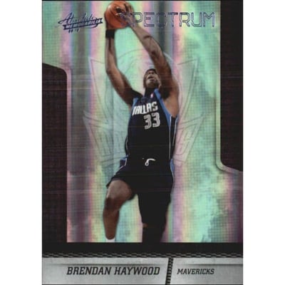 2009-10 Absolute Memorabilia Spectrum Platinum #48 Brendan Haywood