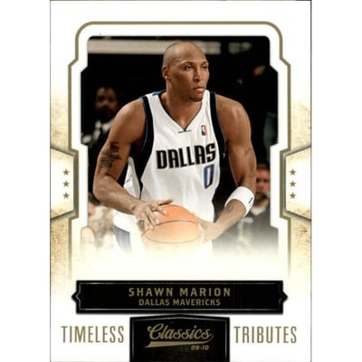 2009-10 Classics Timeless Tributes Gold #19 Shawn Marion