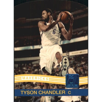 2010-11 Donruss Die Cuts Sapphire #77 Tyson Chandler