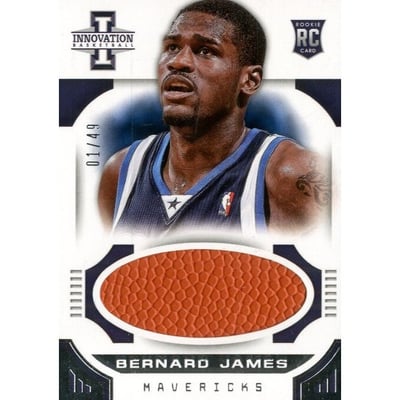2012-13 Innovation Rookie Basketballs #2 Bernard James/49