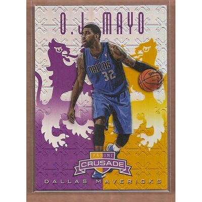 2012-13 Panini Crusade Insert Purple #159 O.J. Mayo