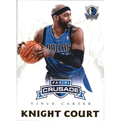 2012-13 Panini Crusade Knight Court #31 Vince Carter