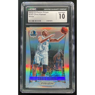 2012-13 Panini Prizm Prizms #102 Chris Kaman CGC 10
