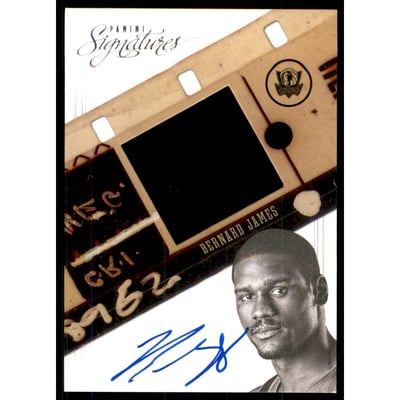 2012-13 Panini Signatures Film Autographs #194 Bernard James