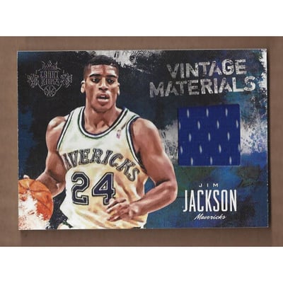 2013-14 Court Kings Vintage Materials #20 Jim Jackson/299