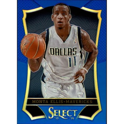 2013-14 Select Prizms Blue #140 Monta Ellis