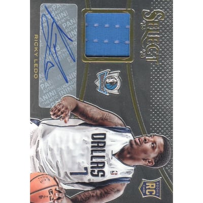 2013-14 Select Rookie Jersey Autographs #14 Ricky Ledo