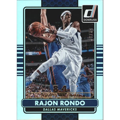2014-15 Donruss Stat Line Career #2 Rajon Rondo/84