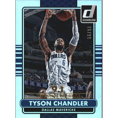 2014-15 Donruss Stat Line Career #38 Tyson Chandler/91