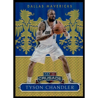 2014-15 Panini Excalibur Crusade Blue #16 Tyson Chandler