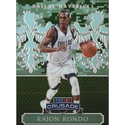 2014-15 Panini Excalibur Crusade Camouflage #26 Rajon Rondo