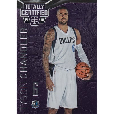 2014-15 Totally Certified Platinum Purple #71 Tyson Chandler