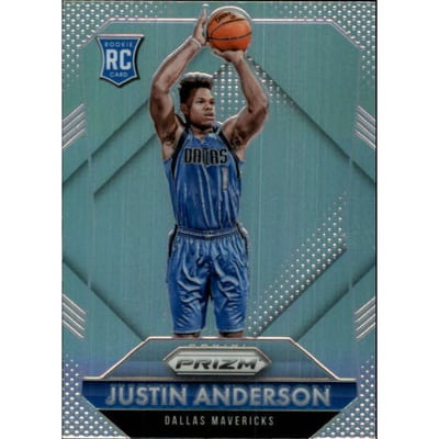 2015-16 Panini Prizm Prizms Silver #303 Justin Anderson