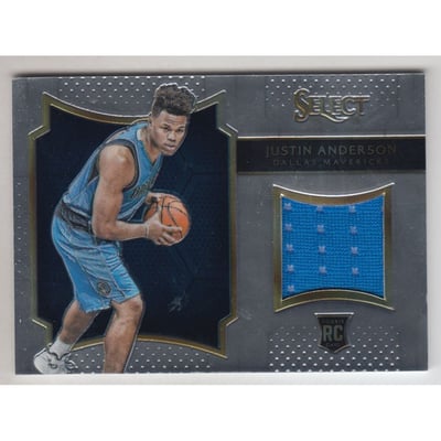2015-16 Select Rookie Swatches #26 Justin Anderson