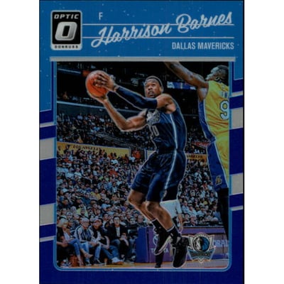 2016-17 Donruss Optic Blue #74 Harrison Barnes