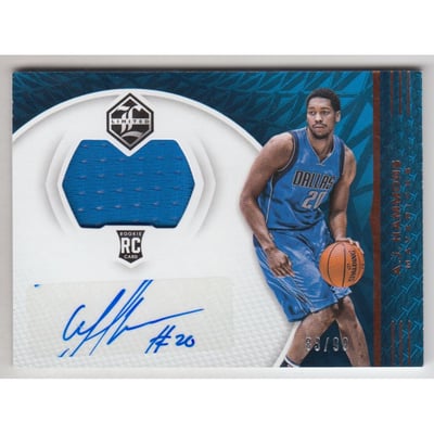 2016-17 Limited #109 A.J. Hammons JSY AU RC