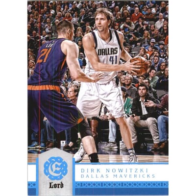 2016-17 Panini Excalibur Lord #37 Dirk Nowitzki