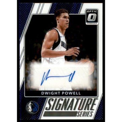 2017-18 Donruss Optic Signature Series #30 Dwight Powell