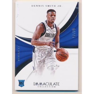 2017-18 Immaculate Collection #51 Dennis Smith Jr. RC