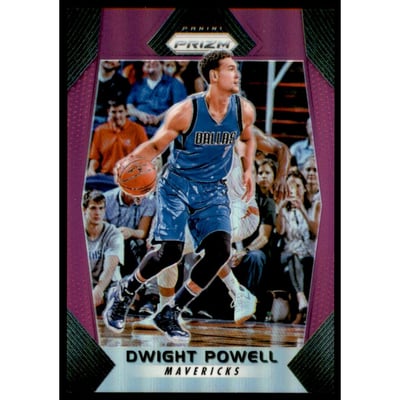 2017-18 Panini Prizm Prizms Purple #92 Dwight Powell