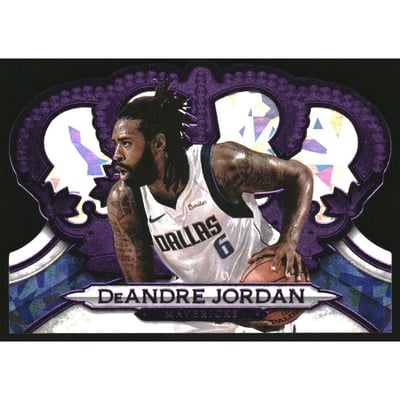 2018-19 Crown Royale Crystal Purple #148 DeAndre Jordan