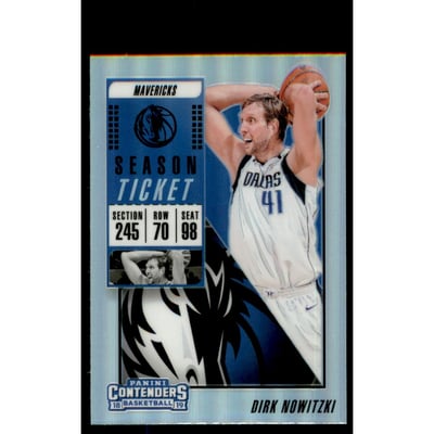 2018-19 Panini Contenders Premium #6 Dirk Nowitzki