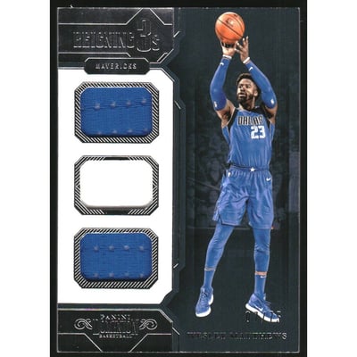 2018-19 Panini Dominion Reigning Threes Relics #18 Wesley Matthews
