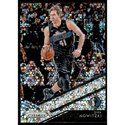 2018-19 Panini Prizm Go Hard or Go Home Prizms Fast Break #18 Dirk Nowitzki