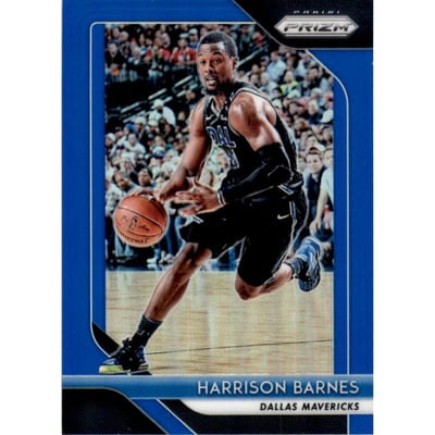 2018-19 Panini Prizm Prizms Blue #300 Harrison Barnes