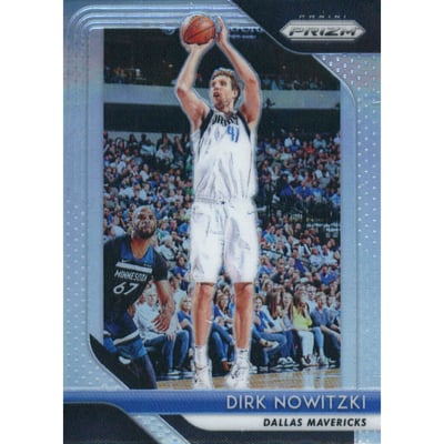 2018-19 Panini Prizm Prizms Silver #2 Dirk Nowitzki