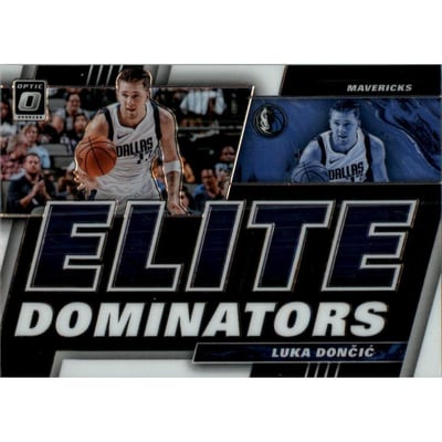 2019-20 Donruss Optic Elite Dominators #10 Luka Doncic