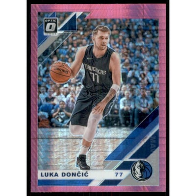 2019-20 Donruss Optic Hyper Pink #16 Luka Doncic