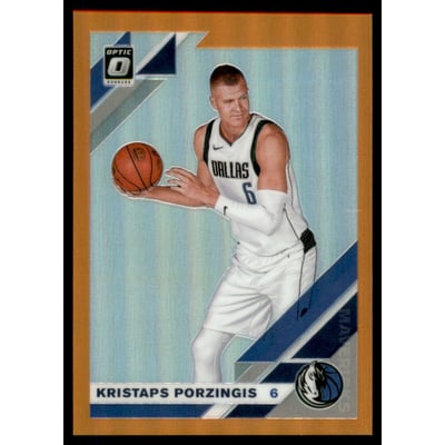 2019-20 Donruss Optic Orange #36 Kristaps Porzingis