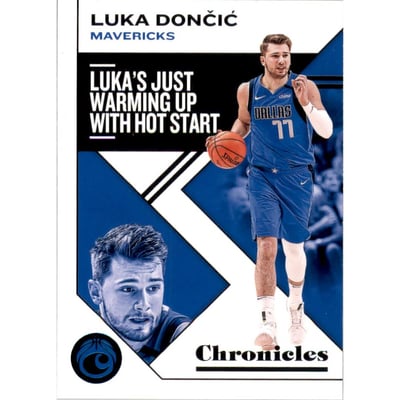 2019-20 Panini Chronicles Teal #15 Luka Doncic