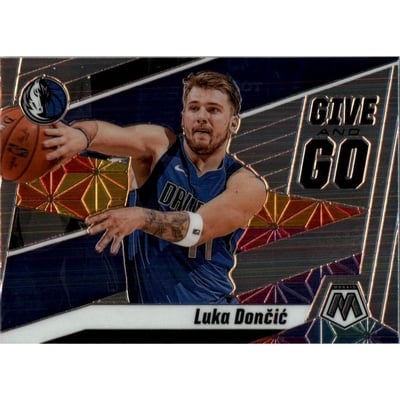 2019-20 Panini Mosaic Give and Go #10 Luka Doncic