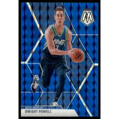 2019-20 Panini Mosaic Mosaic Blue #74 Dwight Powell